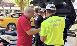Plakasız motosikletiyle alkollü yakalanan sürücüye 71 bin lira ceza