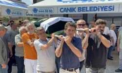 Rusya'da saldırıda hayatını kaybeden Türk aşçı Samsun'da toprağa verildi