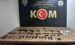 Sakarya'da silah imalathanesine döndürülen eve operasyon: 1 gözaltı