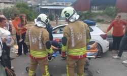 Samandağ'da trafik kazası:1 yaralı
