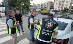 Samsun'da 'korsan taksi' denetimi: 3 sürücüye 300 bin TL ceza