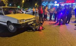 Şanlıurfa'da otomobil ile çarpışan motosikletin sürücüsü yaralandı