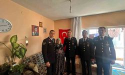 Şehit ailesine vefa ziyareti
