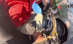 'Seni gebertirim' dedi, motokuryeye saldırdı