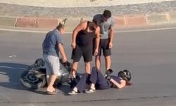 Tır ile motosiklet çarpıştı: 1 yaralı