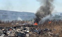 Turgutlu'daki yangında kimyasal atık şüphesi