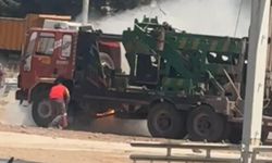 Viranşehir'de korkutan araç yangını