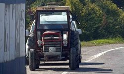 Yüzde 50 zihinsel engelli genç, Bozüyük'ten çaldığı traktörle 55 kilometre yol katetti