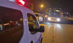 Zonguldak'taki otobüs değişiminde şoförlerinin tartışması Bartın polisini alarma geçirdi