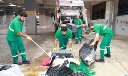 Osmangazi Belediyesi pazarlardan aylık 600 ton atık topluyor
