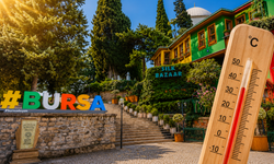 Bursa'da termometreler 33 dereceyi gösterecek