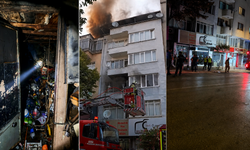 Bursa’da apartmanda yangın paniği! Geri dönüşüm deposu alevlere teslim oldu