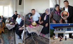100 kere maşallah Atiye nine: Asırlık çınar için davullu zurnalı sürpriz hazırlandı