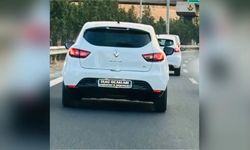 Görenleri şaşkına çevirmişti: O plakaya ceza yağdı!