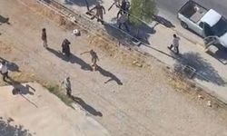 Jandarma önünde kavga çıktı: Çok sayıda yaralı var