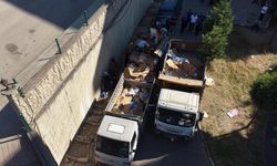 Sitede "çöp" alarmı: 4 kamyon atık temizlendi