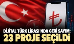 Dijital Türk Lirası'nda geri sayım: 23 proje seçildi