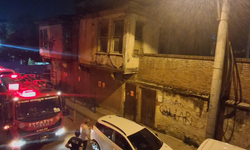 Bursa’da tarihi konağın çatısı çöktü! Facianın eşiğinden dönüldü