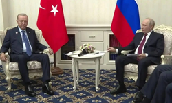 Cumhurbaşkanı Erdoğan, Putin ile Bişkek’te bir araya geldi
