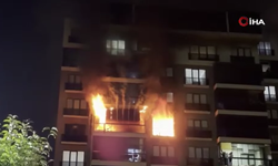 Bursa’da daire alevlere teslim oldu