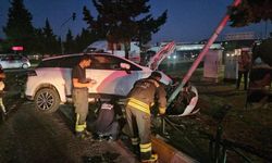 Çerkezköy’de iki otomobil çarpıştı: 3’ü çocuk 6 yaralı