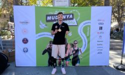 Mudanya Triatlonu'nda azmin adı Muhammed Ali Aydın