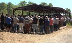Aksu yangınında kalp krizi geçiren vatandaş son yolculuğuna uğurlandı