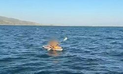 Aydın'da kürek sörfü yapan 2 kişi dehşeti yaşadı: Sahil Güvenlik zamanla yarıştı