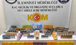 Bafra'da 500 paket kaçak sigara ele geçirildi