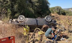 Bilecik'te otomobil tarlaya savruldu: 1 yaralı