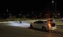 Çorum'da otomobil ile motosiklet çarpıştı: 1 yaralı