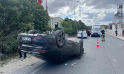Fabrikadan çıkan kamyon nedeniyle kaza yaptı