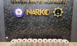 İstanbul'da tırın yakıt deposunda 224 kilo sıvı metamfetamin ele geçirildi
