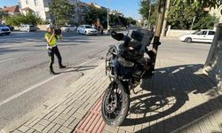Karaman'da motosiklet kazası: 1 yaralı