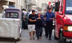 Kartal'da binada yangın paniği: 2 kişi dumandan etkilendi