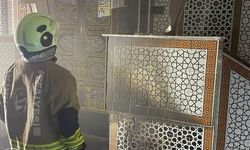 Kırıkhan'da camide yangın çıktı