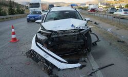 Kırıkkale'de otomobiller çarpıştı: 4 yaralı