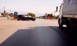 Kırmızı ışık ihlali yapan cipe motosiklet çarptı: Ölümden döndü