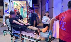 Kontrolden çıkan motosiklet devrildi: 1 yaralı
