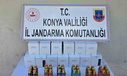 Konya'da 186 bin makaron ve 240 kaçak parfüm ele geçirildi