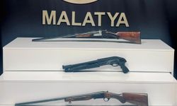 Malatya'da yasa dışı silah ticareti operasyonu: 3 gözaltı