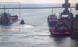 Marmara Denizi'nde batan geminin İskenderun'dan çıkış anı kamerada
