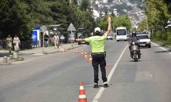Ordu'da trafik denetimleri: Bir haftada 17 bine yakın araç ve sürücü denetlendi
