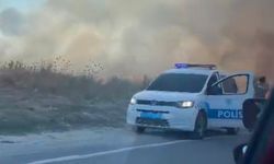 Otluk alanda çıkan yangın itfaiyenin müdahalesiyle söndürüldü