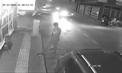 Otomobil ile motosiklet çarpıştı