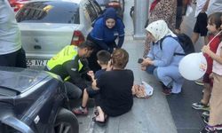 Samsun'da otomobilin çarptığı 5 yaşındaki çocuk hafif şekilde yaralandı