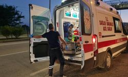 Sinop'ta üst geçit merdiveninden düşen çocuk yaralandı