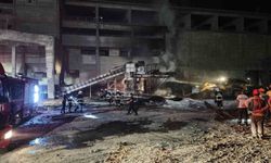 Sivas'ta çimento fabrikasında korkutan yangın