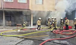 Üsküdar'da iş yerinde yangın paniği