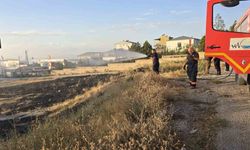 Van'da örtü üstü yangını
